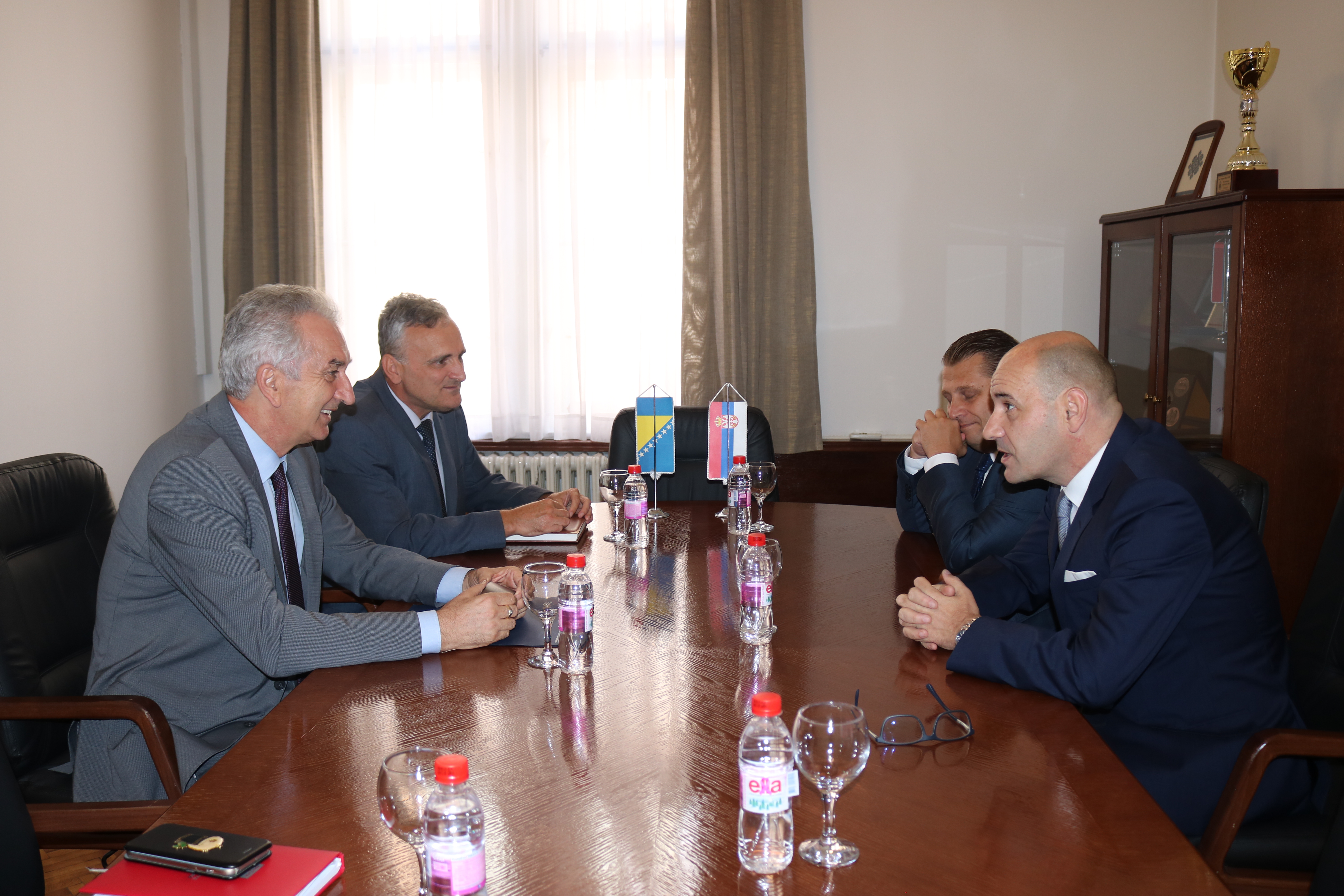 Picture for MINISTER SAROVIC TALKS WITH SERBIAN AMBASSADOR TO BIH