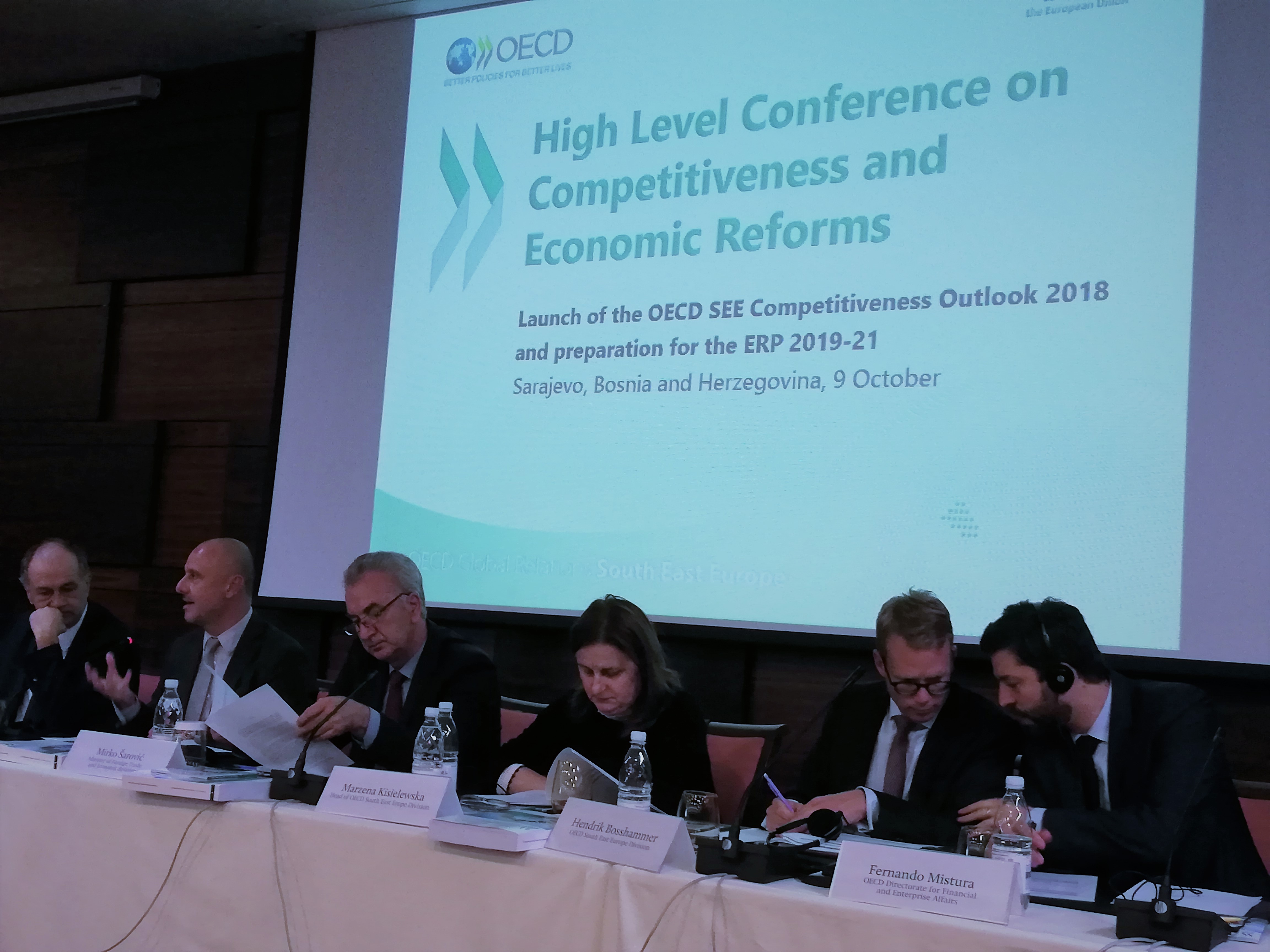 Picture for Minister Šarović at OECD Conference: Corruption is key issue in BiH