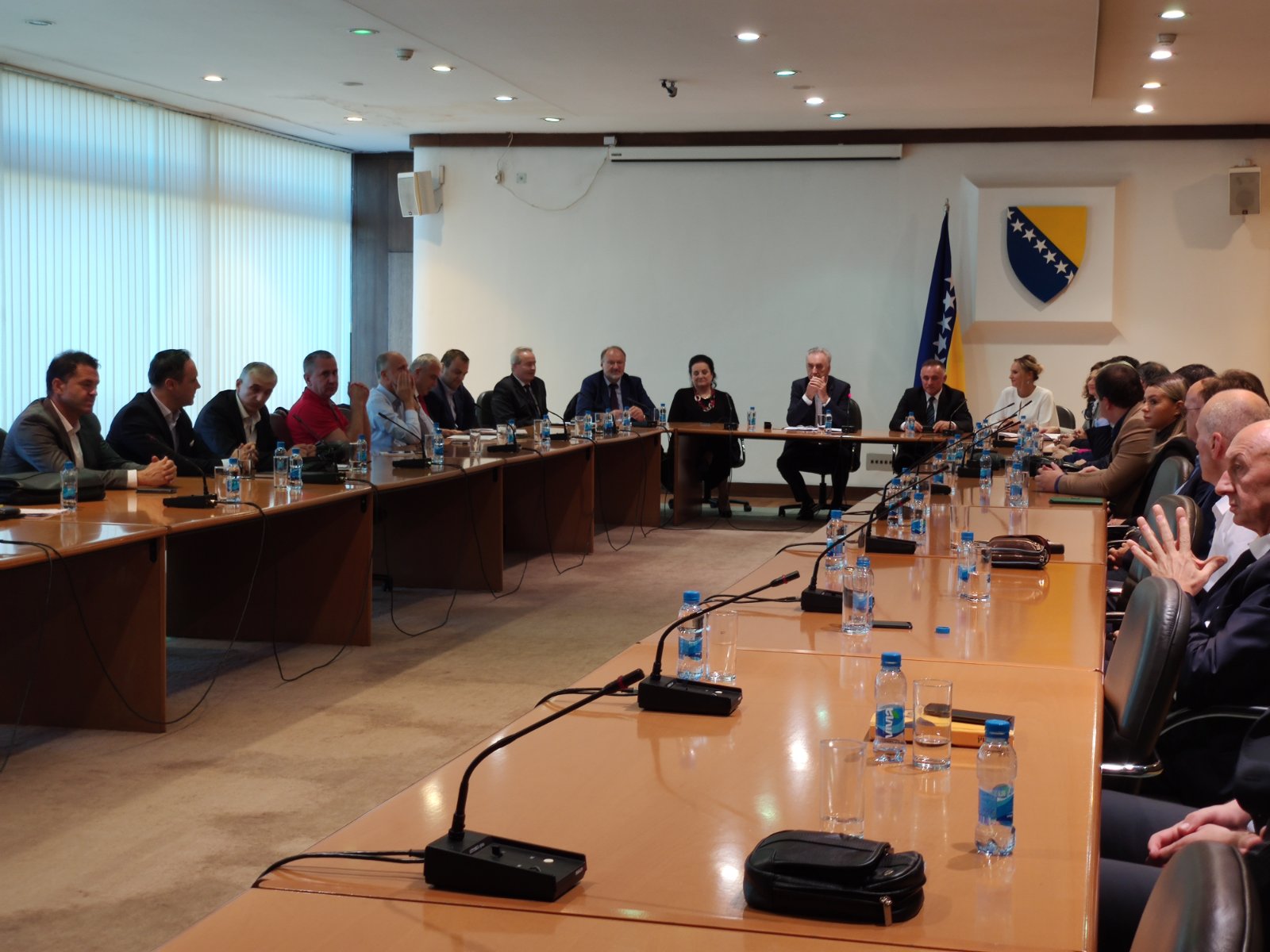 Picture for RS and FBiH Businessmen Spoke with Minister Sarovic