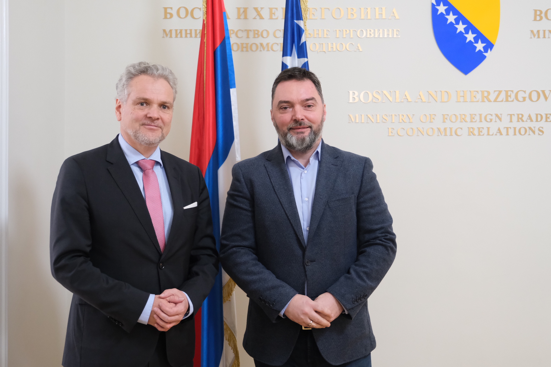 Picture for Министар Кошарац и амбасадор Сатлер о актуелним политичким и економским темама